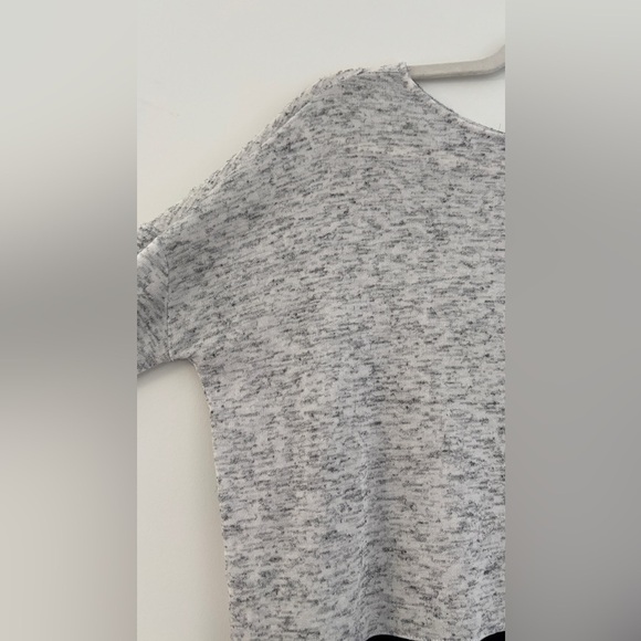 Express‎ Woman's Size XS Top Color Block Sheer Trim Long Sleeve Y2K - Picture 6 of 11